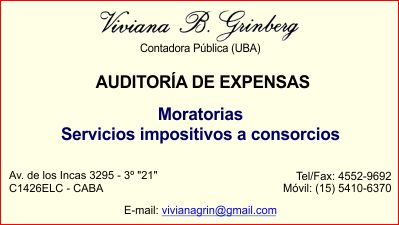 Cra. Viviana Grinberg