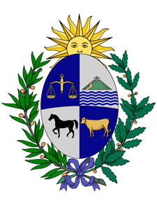 Escudo de la Repblica Oriental del Uruguay.