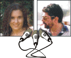 Claudio García de Rivas y Fabiana Lizarralde