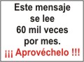 La herramienta exacta: Este mensaje se lee 60 mil veces por mes !!!