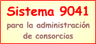 Sistema 9041 para la administración de consorcios.