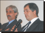 Adm. Jorge Ferrera y Adm. Adrián Hilarza