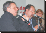 Dr. Norberto Dorenztein, Arq. Miguel Fortuna y diputada Dra. Sandra Dosch.
