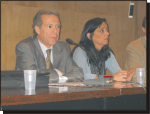 El Ing. Eduardo Selzer y Lic. Alicia Caruso