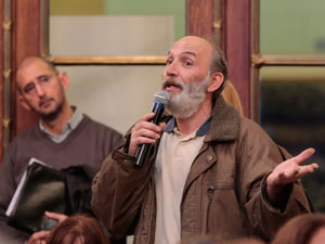 Andrés Zulberti, coordinador de la Comisión de Consorcios de la Comuna 3.