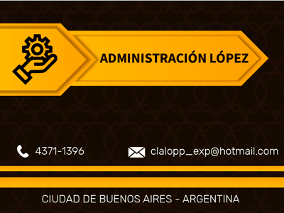Administración López.