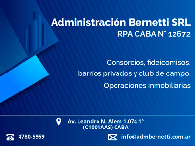 Administración Bernetti SRL