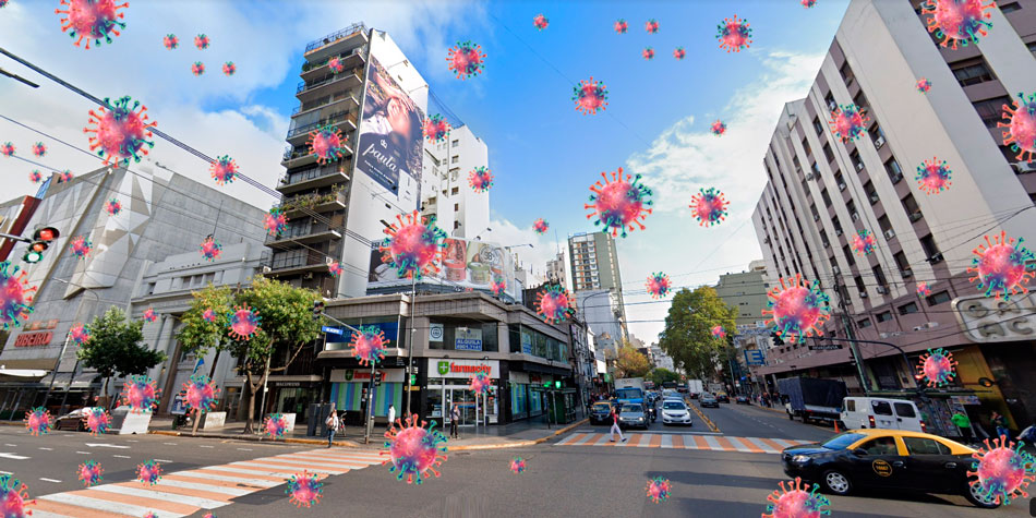 Av. Acoyte y Av. Rivadavia, un clásico de la geografía porteña.