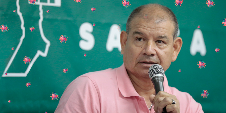 Gabriel Irala, presidente del Frente Nacional de Trabajadores de Edificios (FreNTE).