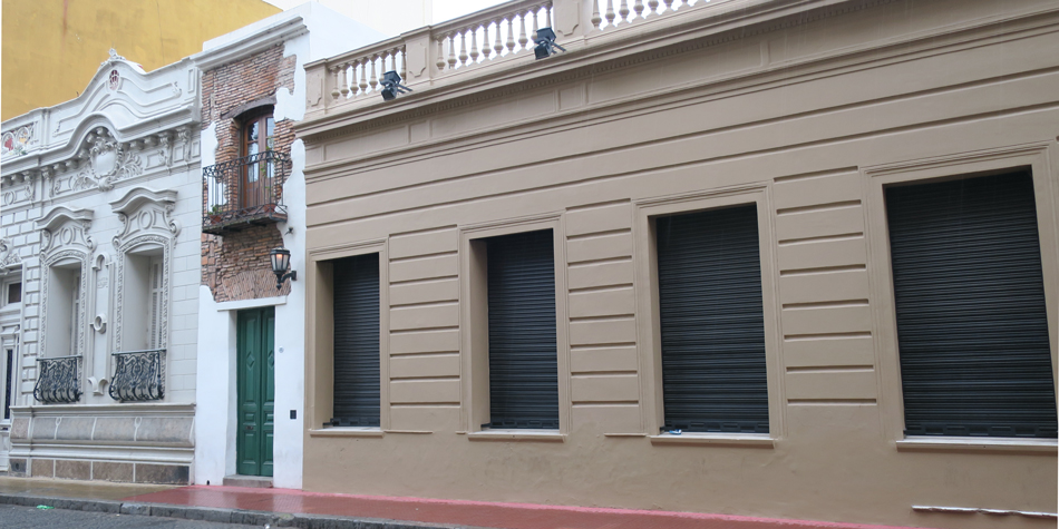 A modo de ejemplo, el terreno de la "casa mnima" en San Telmo cuenta con 32 m2 [Foto archivo de Pequeas Noticias]