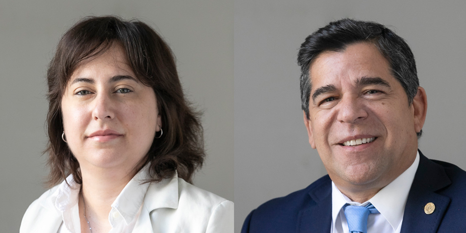 Los legisladores porteños Lucía Romano y Claudio Ariel Romero de Vamos Juntos [Foto: Legislatura porteña]