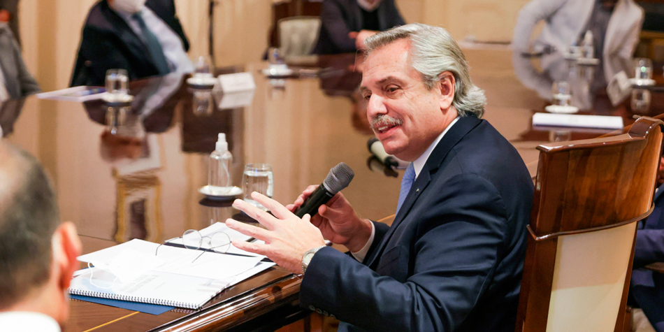 Alberto Fernndez, presidente de la Nacin Argentina [Foto Casa Rosada].