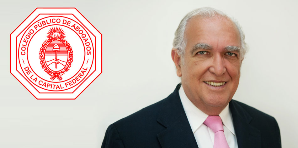 Dr. Ricardo Gil Lavedra, presidente electo del Colegio Público de Abogados de la Capital Federal.