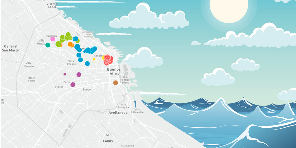 Mapa de las multas ordenadas contra administradores [Fotoilustracin Pequeas Noticias]