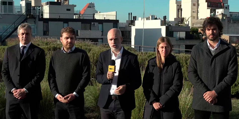 Horacio Rodrguez Larreta, anuncia sus medidas para aliviar algunos de los problemas relacionados con los alquileres [Foto GCABA]