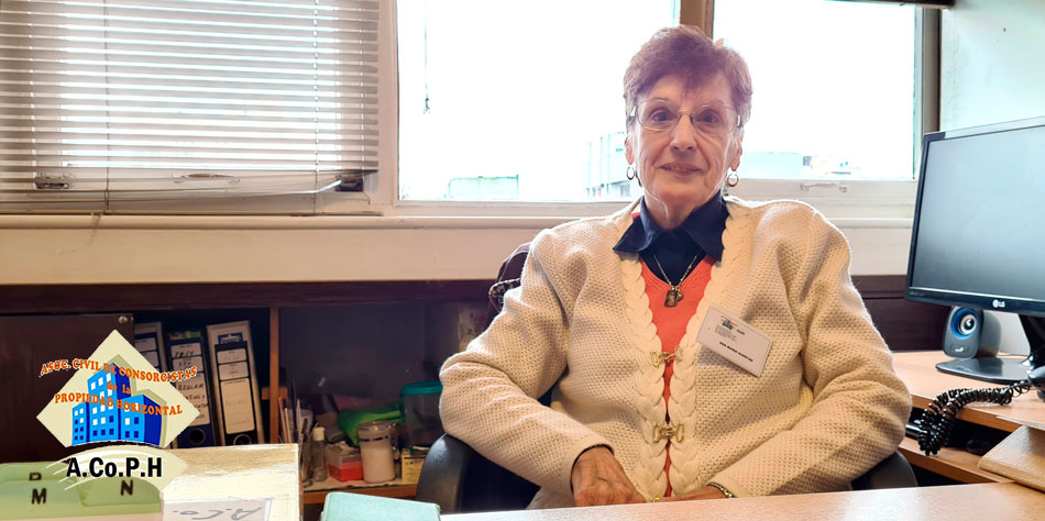 Ana Mara Huertas, presidenta de ACoPH (Asociacin Civil de Consorcistas de la Propiedad Horizontal de Mar del Plata) [Foto archivo de Pequeas Noticias]