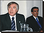 El Lic. Jorge San Martino y el Dr. Hernn Prez Demara