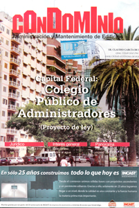 Revista Condominio de la ciudad de Crdoba, desde octubre de 2003 informando a la comunidad consorcial.