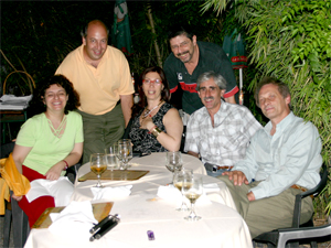 Liliana Corzo, Sergio Veitman, Diana Sevitz, Claudio Garca de Rivas, Jorge Ferrera y Len Estrugo.