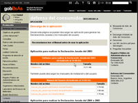 Sitio de la Direccin General de Defensa y Proteccin al Consumidor de la Ciudad Autnoma d eBs As donde se puede obtener el aplicativo.