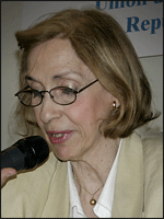 Sra. Alicia Martha Gimnez, presidente de la Unin de Consorcistas de la Repblica Argentina (UCRA)