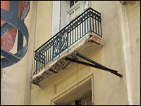 Balcones en riesgo: sin prrroga