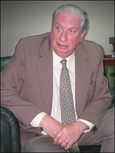 Adm. Néstor Pirosanto, presidente de la Cámara Argentina de Propiedad Horizontal y Actividades Inmobiliarias.