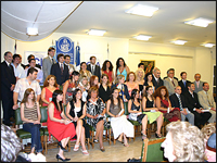 Los alumnos recibidos durante el 2006.