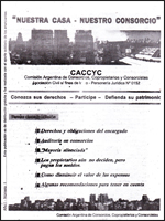 Portada de la nueva revista institucional de CACCyC.