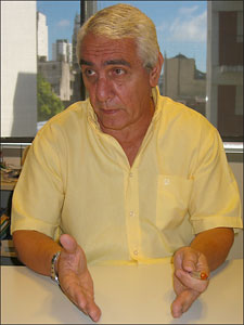 Sr. Osvaldo Bacigalupo, secretario gremial del SUTERH.