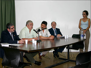 El Sr. Rodolfo Abel Gold, inaugura el ciclo de conferencias de la Comisin de Consorcios.