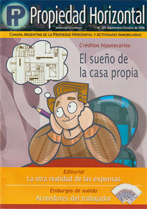 El ltimo ejemplar publicado por la CAPHyAI del perodo septiembre-octubre de 2006.