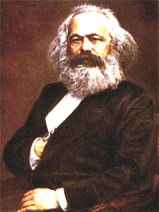 Karl Marx (1818-1883), filsofo, historiador, socilogo, economista, escritor y pensador socialista alemn