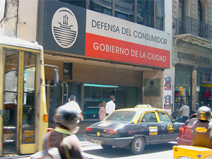 La antigua Direccin General de Defensa y Proteccin al Consumidor de la CABA en Esmeralda 340 -  Capital Federal.
