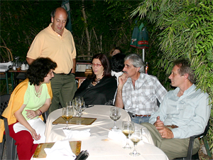 De izq. a der.: Liliana Corzo, Sergio Veitman, Diana Sevitz, Jorge Ferrera y Len Estrugo.