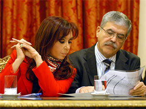 Cristina Fernndez y Julio De Vido - Foto de archivo de Presidencia de la Nacin.