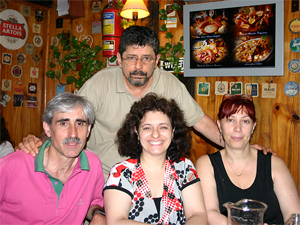 De izq. a der.: Jorge Ferrera, Liliana Corzo, Diana Sevitz y Claudio Garca de Rivas.