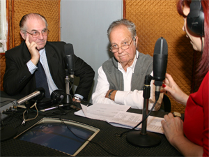 De izq. a der. Ricardo Geler y Samuel Knopoff, vicepresidente y presidente de FEDECO.