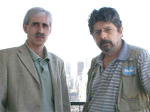 Adm. Jorge Ferrera (izq.) y Claudio García de Rivas (der.).