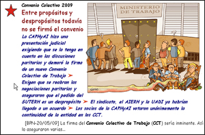 Las noticias relacionadas con salarios afectan -por razones diferentes- a toda la comunidad consorcial.