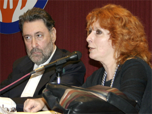 Dr. Osvaldo Loisi y Rita Sessa - Foto de archivo.