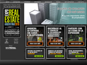 El evento "convoca a inversores, inmobiliarios, desarrollistas y constructores".