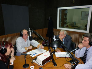 De Izq. a Der: Diana Sevitz, Norberto Malatesta, Jorge Villar y Jorge Martín Irigoyen. 