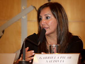 Gabriela Pilar Saldivia en el Colegio Público de Abogados de la Capital Federal