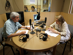 Alicia Gimnez en el programa "Sin Expensas".