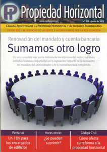 Revista de la CAPHyAI de junio de 2012.