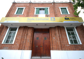 Sede del Registro Pblico de Administradores en Patricias Argentinas 277 en la Ciudad de Buenos Aires.