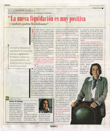 Entrevista de Alicia Gimnez a Consorcios Z, suplemento de Diario Z.