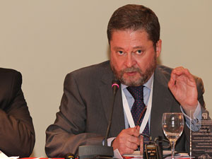 Dr. Rafael del Olmo Garrudo, presidente del Colegio de Administradores de Fincas de Sevilla, Espaa.