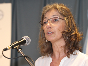 Las palabras de bienvenida estuvieron a cargo de la Dra. María S. Pereyra, directora del Instituto de Derecho de la Propiedad Horizontal marplatense.